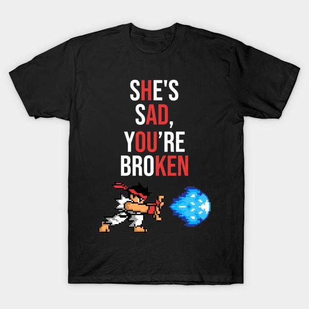 Hadouken Meme T-Shirt by artsylab